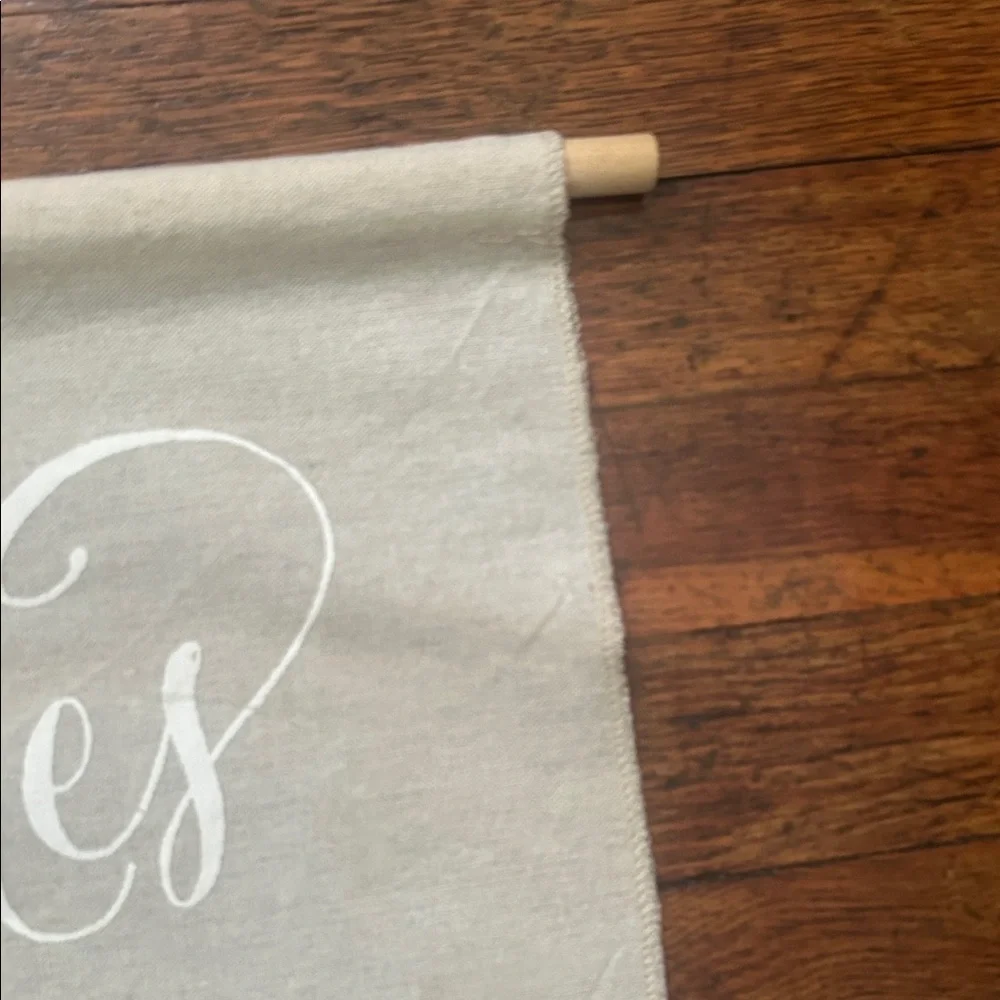 Here Comes The Bride Canvas Banner